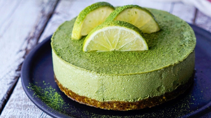 Raw Matcha Lime “Cheesecake” (Raw Vegan, Paleo)