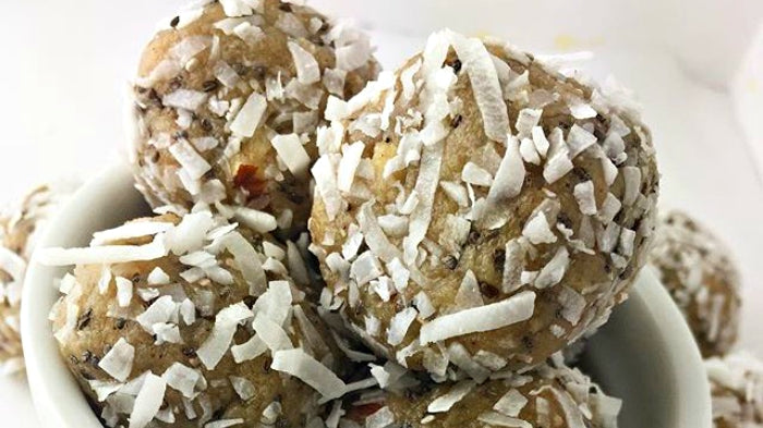 Maple Tahini Collagen Bliss Balls