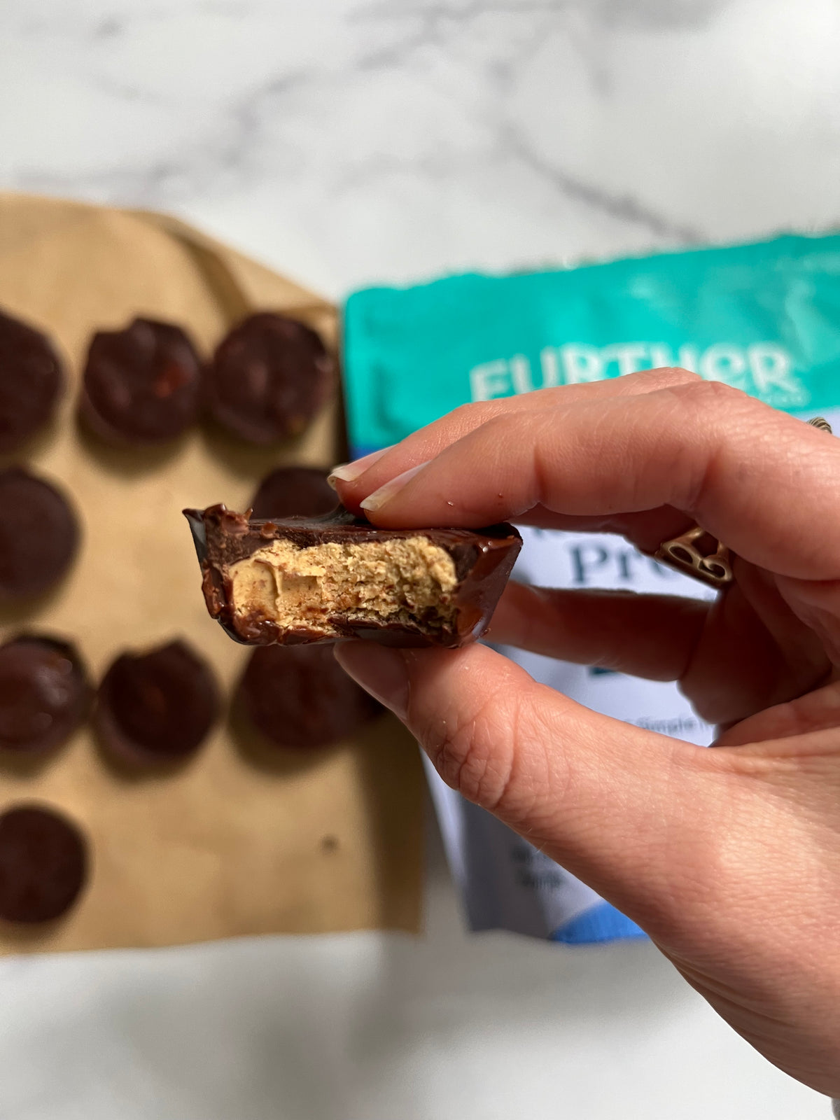 Protein Almond Butter Cups (12 mini cups)