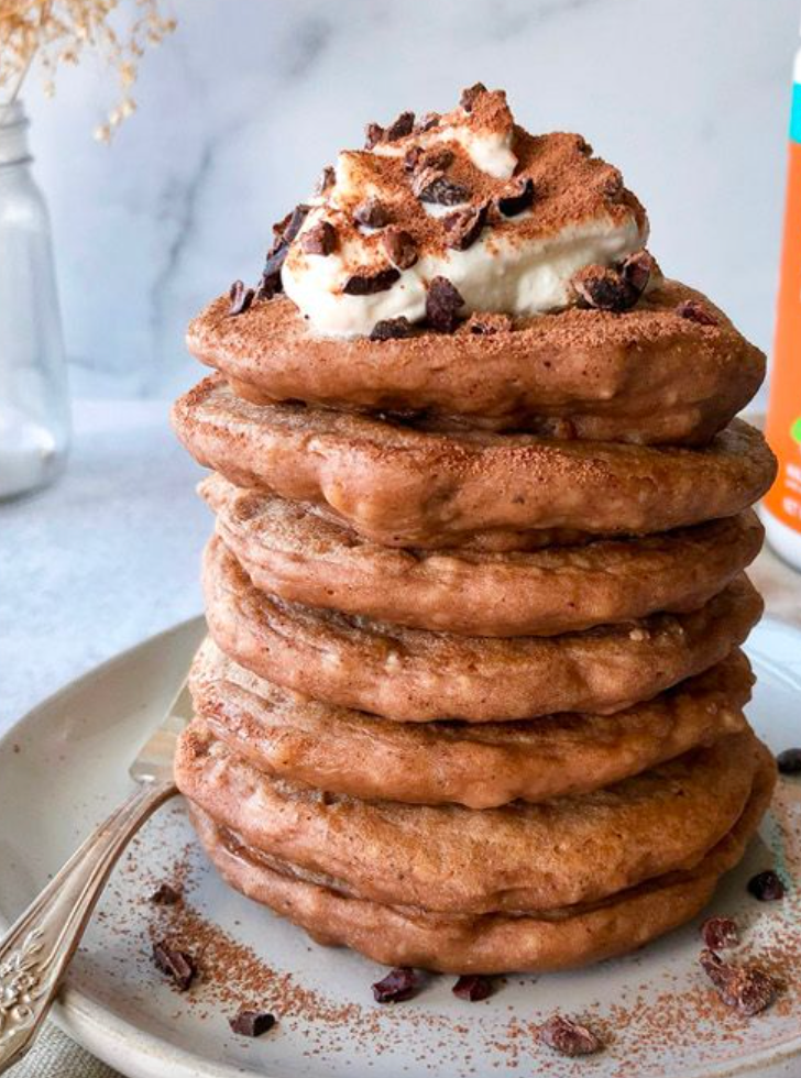 Chocolate Hazelnut Pancakes (Gluten-free)