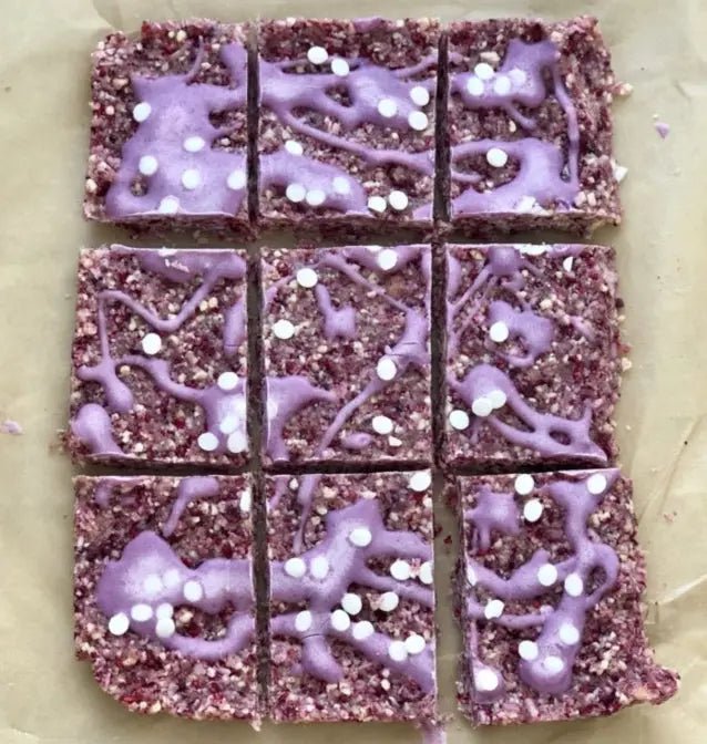 Coconut-Raspberry-Collagen-Bars Further Food