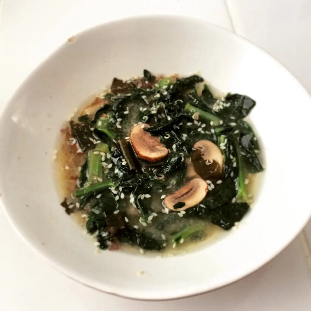 Easy-Kale-Mushroom-Quinoa-Miso-Soup Further Food