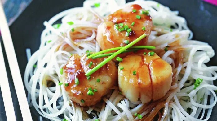 Instant-Pot-Teriyaki-Jumbo-Scallops-Paleo Further Food