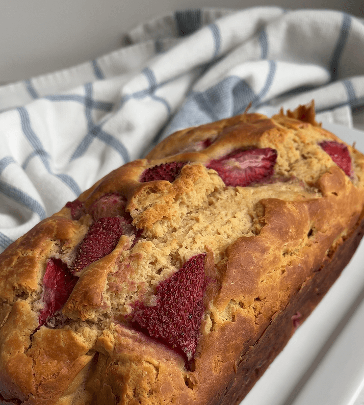 Strawberry Lemon Quick Bread
