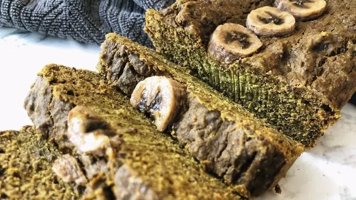 Superfood-Matcha-Banana-Bread-Gluten-Free-Vegan Further Food
