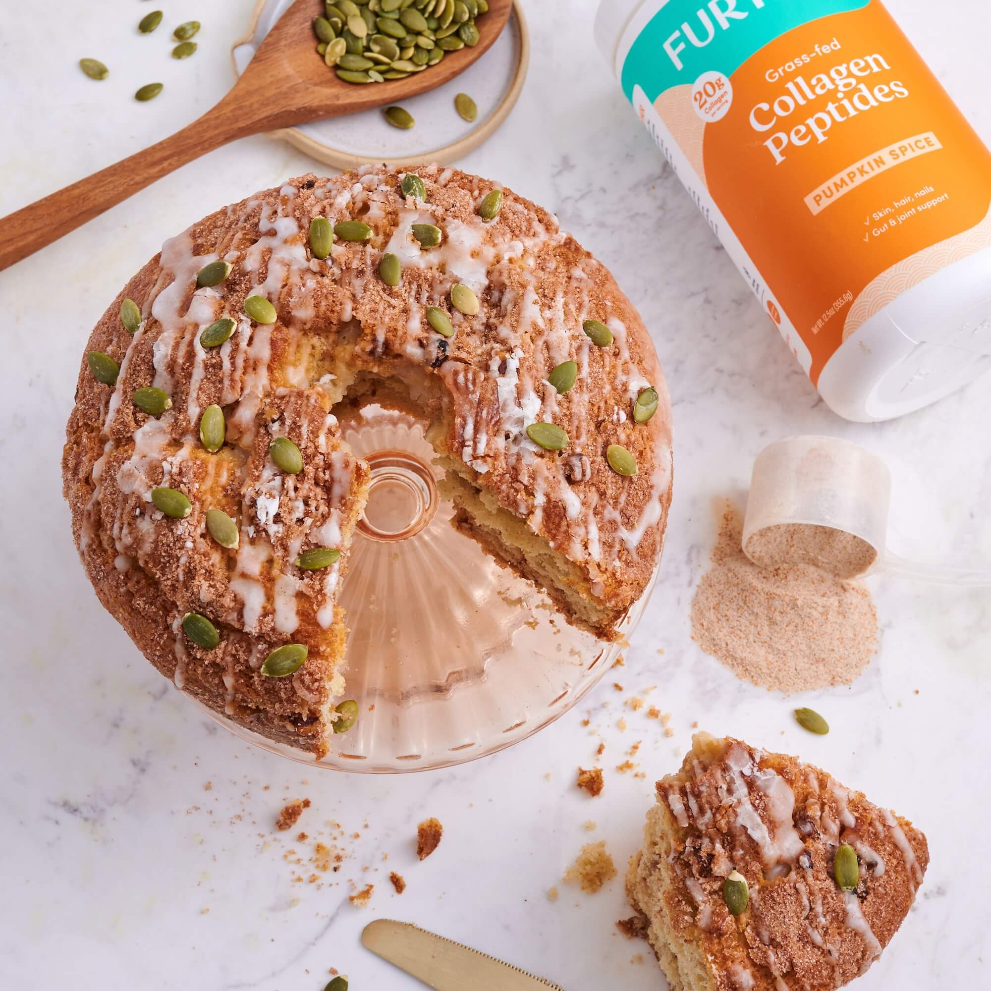Pumpkin Spice Collagen Powder - Further Food