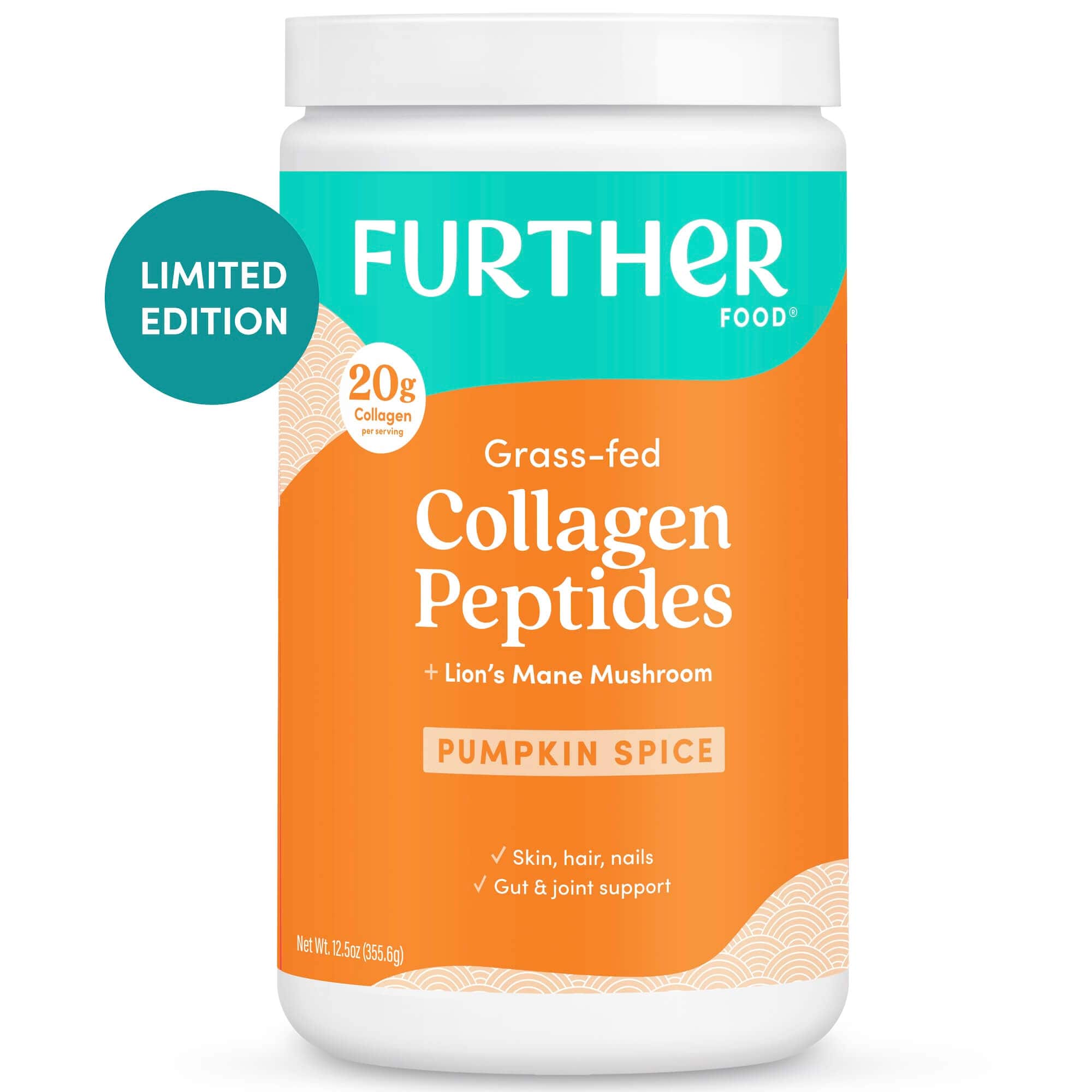 Pumpkin Spice Collagen Powder - Further Food