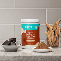 Chocolate Collagen Peptides Powder - Further Food -