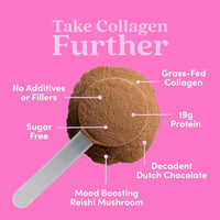 Chocolate Collagen Peptides Powder - Further Food -