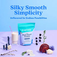 Unflavored Plant-Based Protein - Further Food. Organic pea-protein