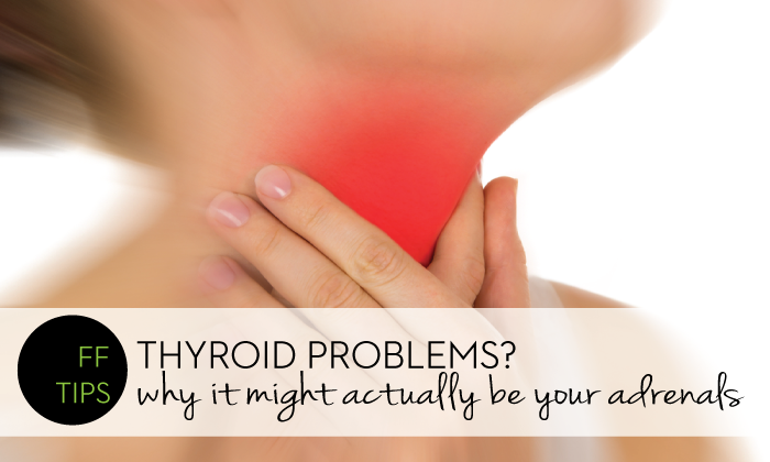 Thyroid Problems? Why it might actually be your adrenals.
