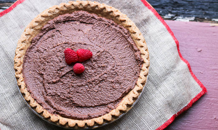 Protein-Packed, Low Sugar, Melt-In-Your-Mouth Chocolate Pie