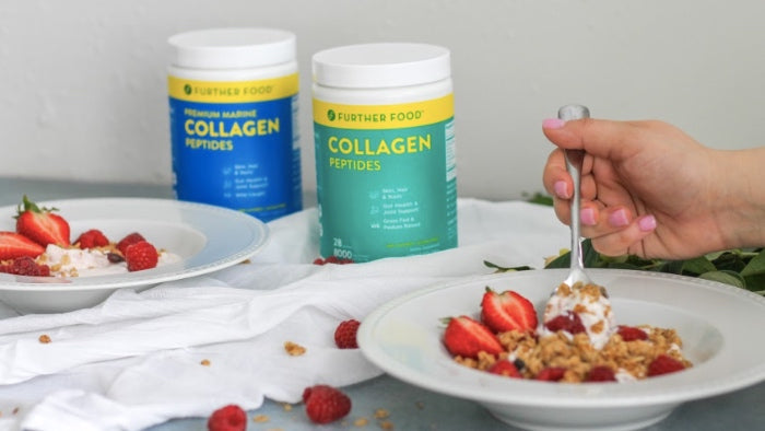 High Protein Collagen Yogurt Parfait - Further Food