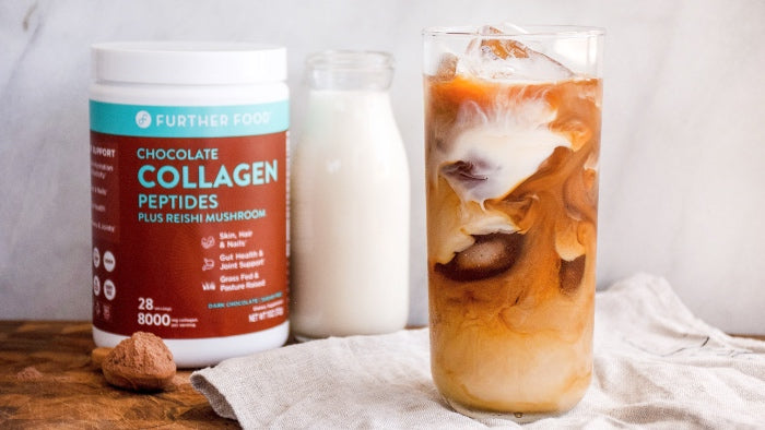 Iced Chocolate Mocha with Collagen Boost