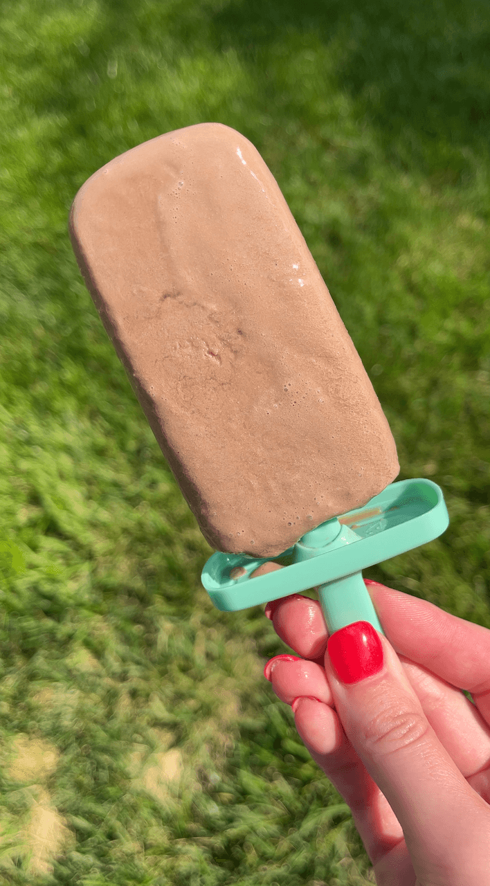 Healthier Fudgsicles