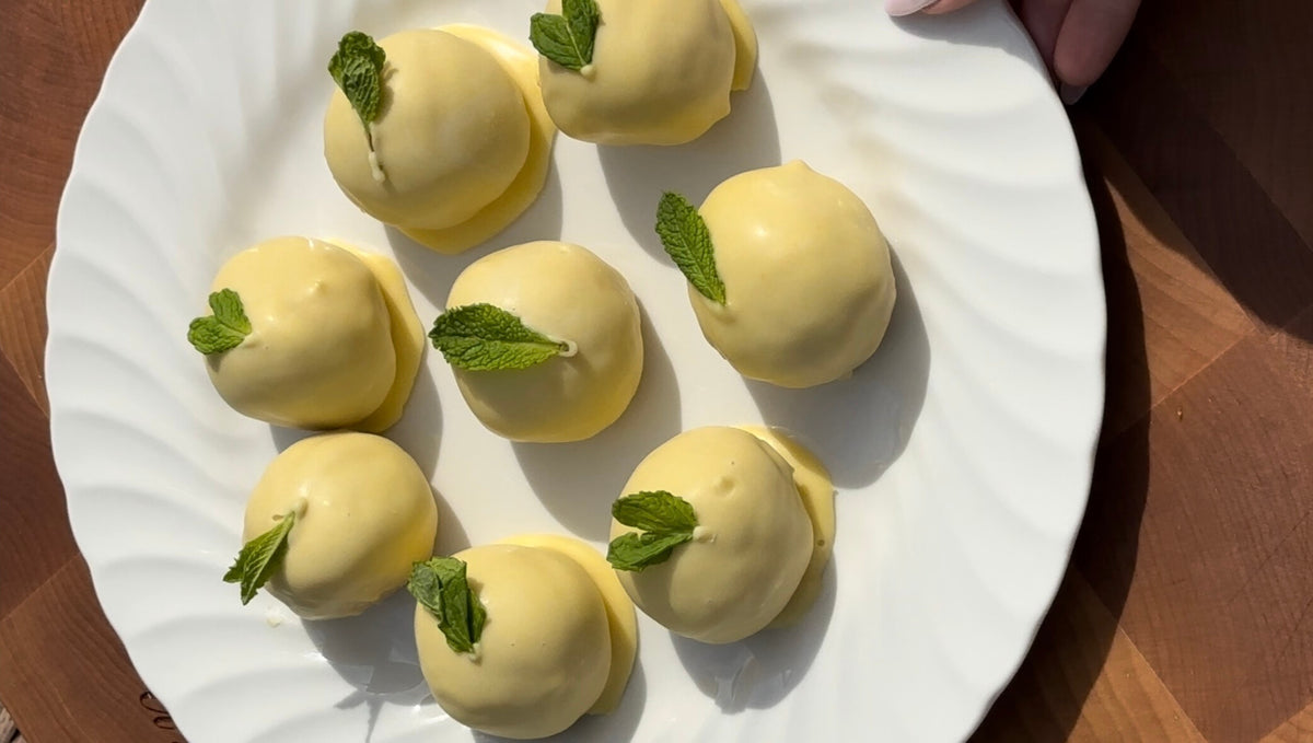 Image of Lemon Protein Truffles
