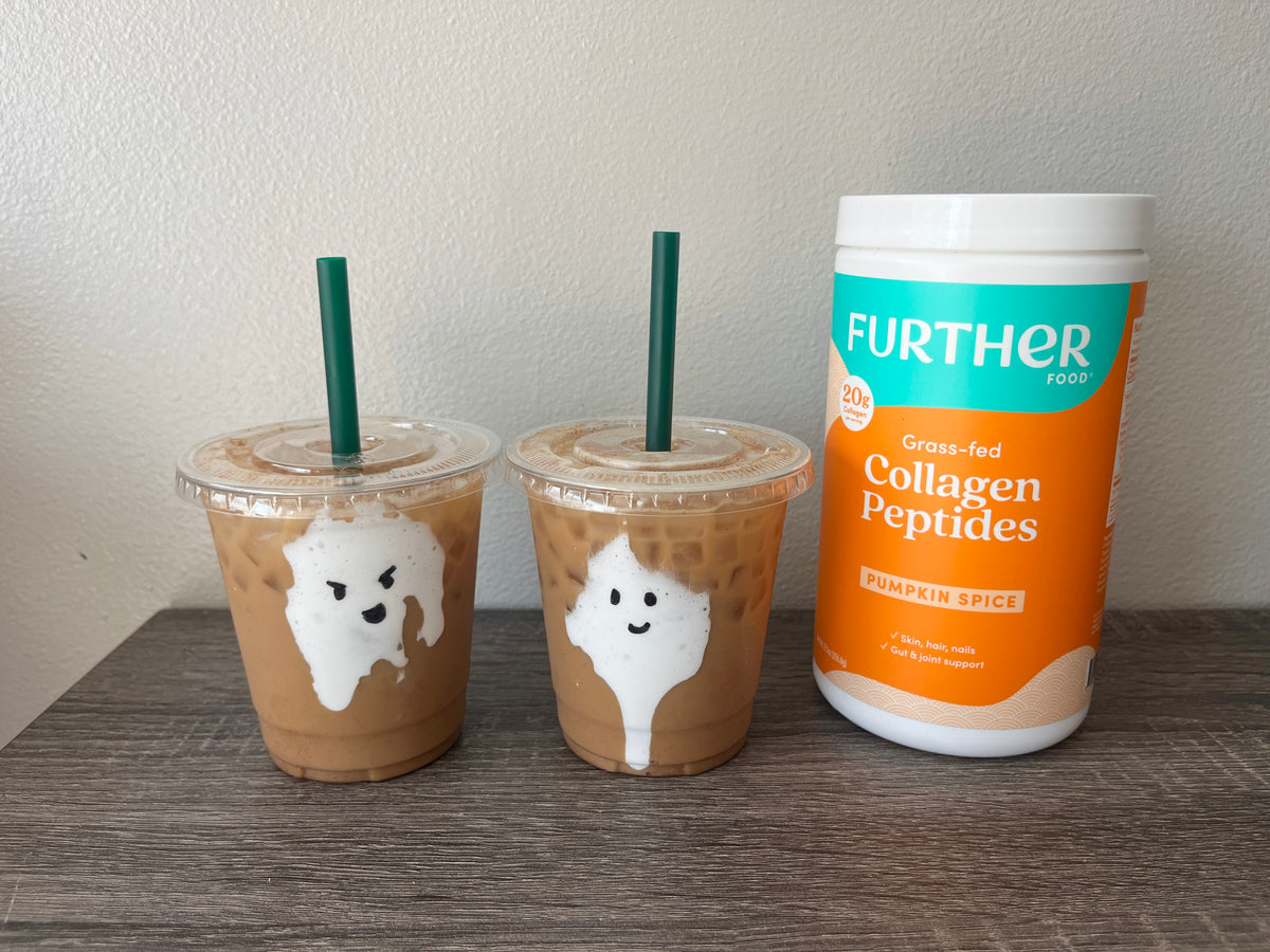 Pumpkin Collagen Jar and 2 Lattes