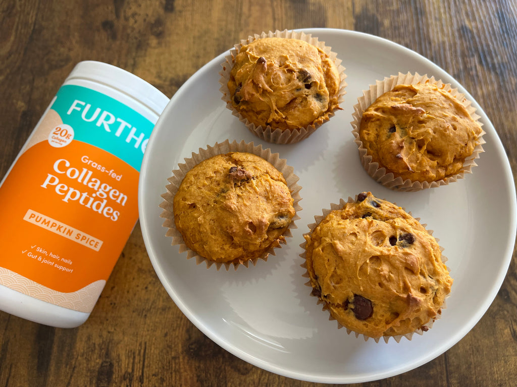 Pumpkin Spice Chocolate Chip Muffins