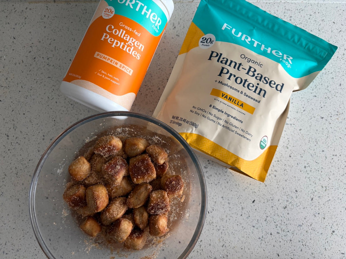 High-Protein Pumpkin Cinnamon Pretzel Bites