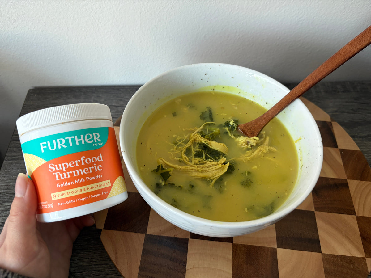 Soup plus Superfood Turmeric jar
