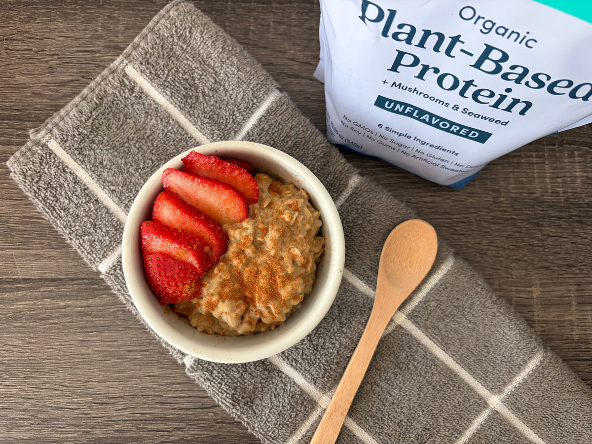 Cinnamon Maple Protein Oatmeal