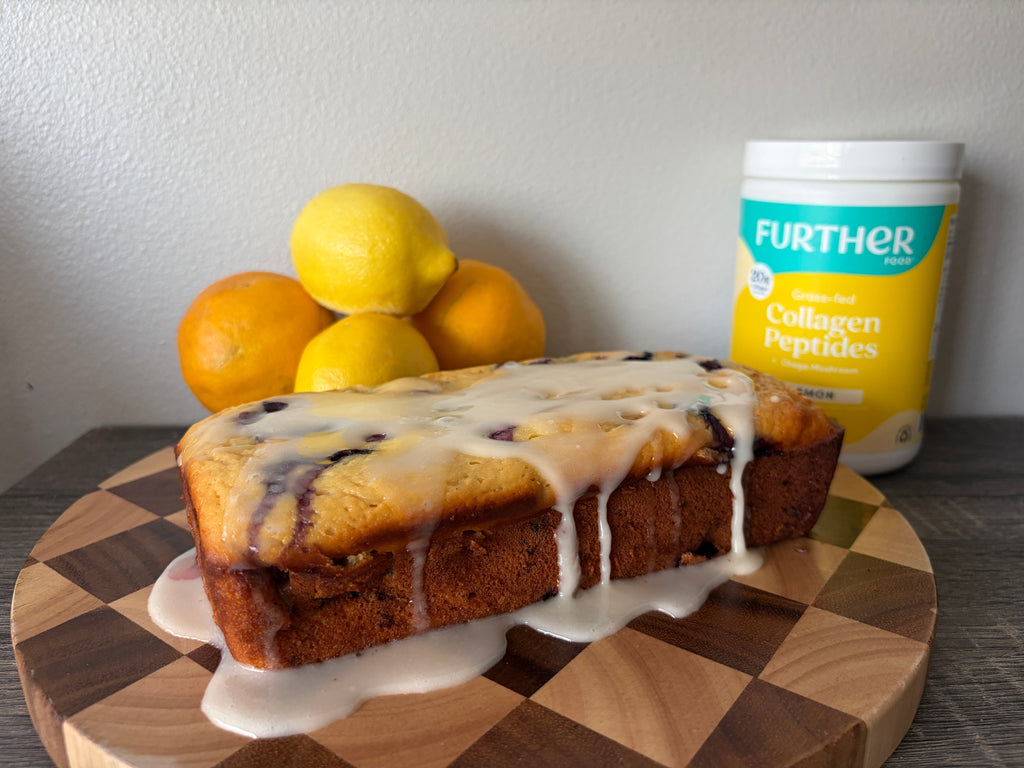 Blueberry Lemon Collagen Loaf