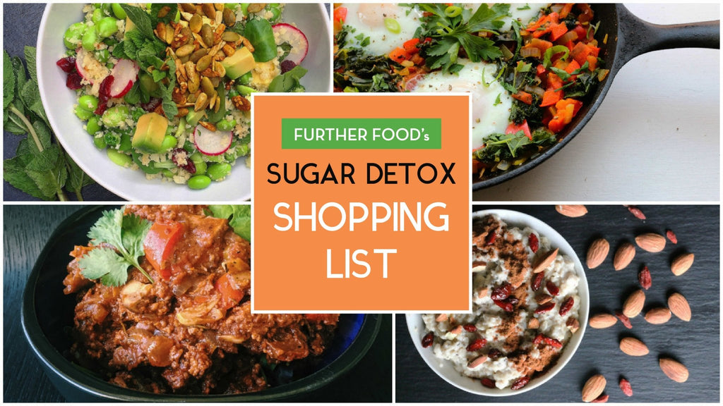 sugar-free detox shopping list