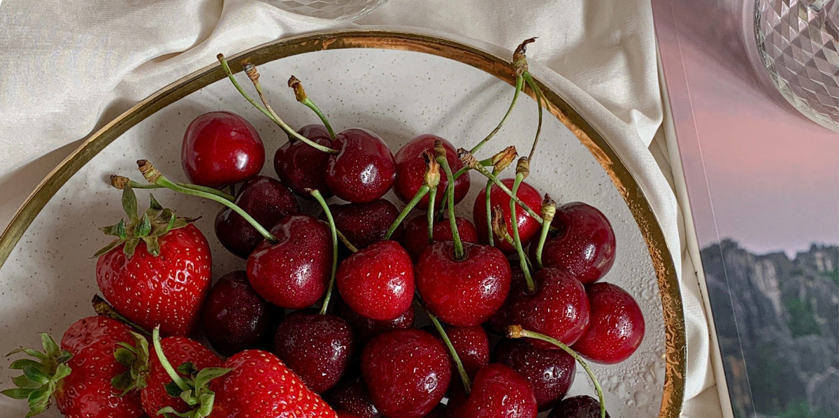 Image of bowl of cherries