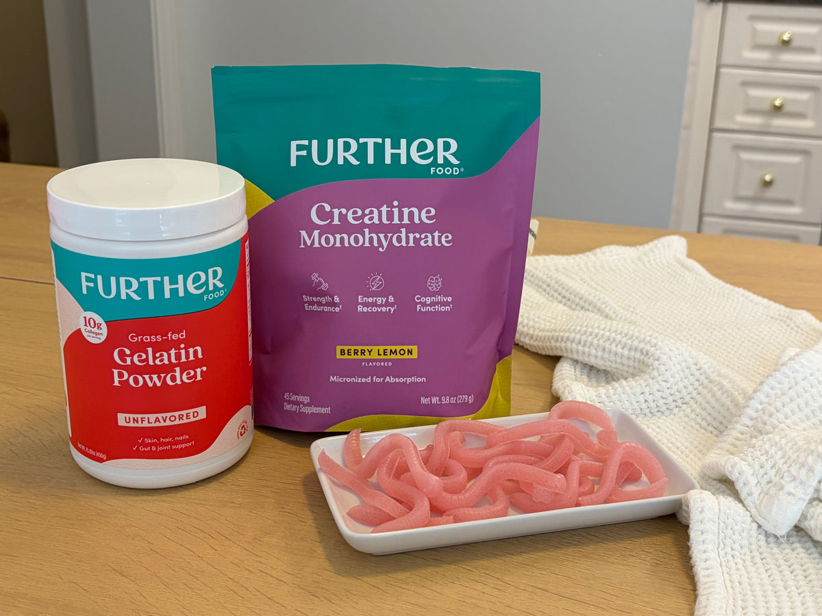 Berry Lemon Creatine Gelatin Gummies