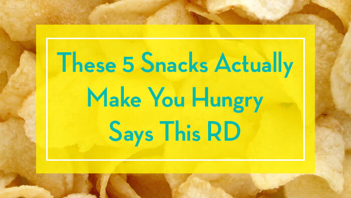 5 foods that make you hungry according to Registered dietitian