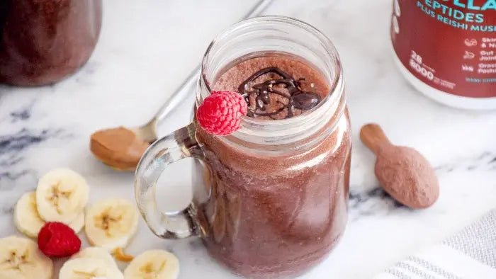 Chocolate Peanut Butter Collagen Protein Shake - Further Food