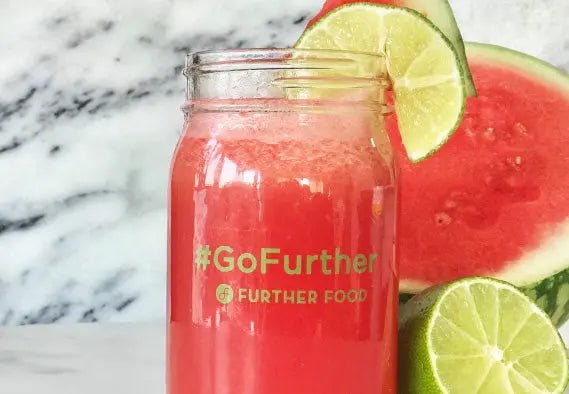 Fresh Watermelon Lime Spritzer - Further Food