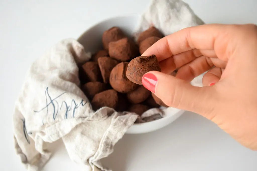 Homemade Healthy Chocolate Collagen Truffles - Further Food