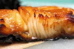 Miso Ginger Glazed Black Cod - Further Food