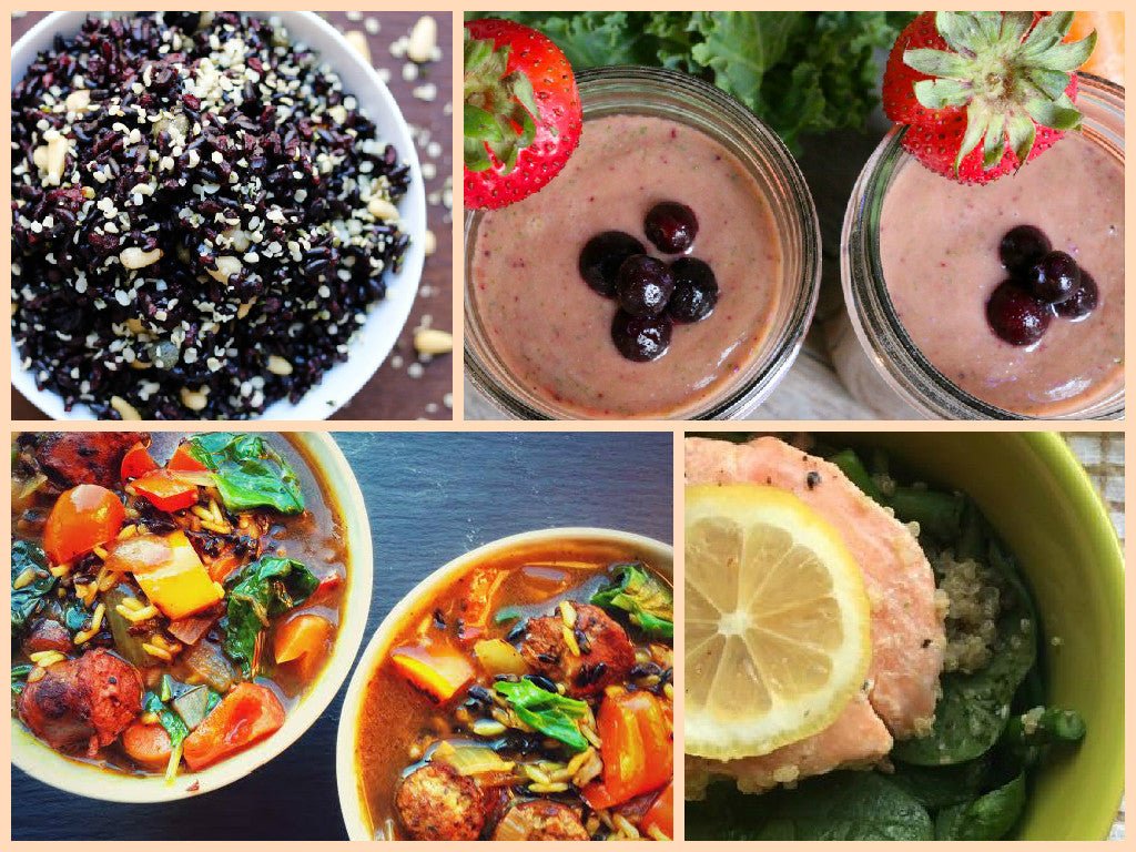 the-ultimate-3-day-meal-plan-for-healing-multiple-sclerosis-egg-scramble-forbidden-rice-salad-kale-avocado-smoothie-recipes