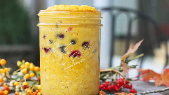 Pumpkin Turmeric Spiced Anti-Inflammatory Baked Oats - Further Food