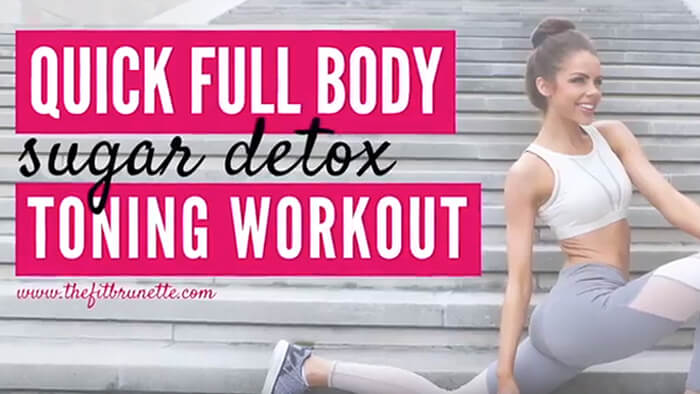 quick full body workout for the sugar detox challenge