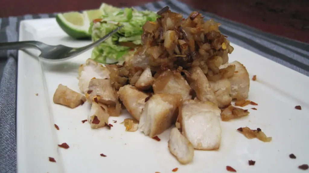 Thai-Style Red Snapper Topped with Turmeric Shallot Ginger - Further