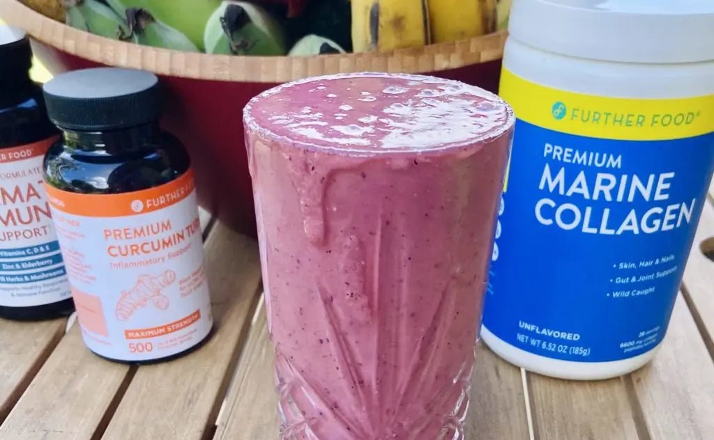 Tropical Dragonfruit Mango Smoothie (High Protein, Immune Boosting,