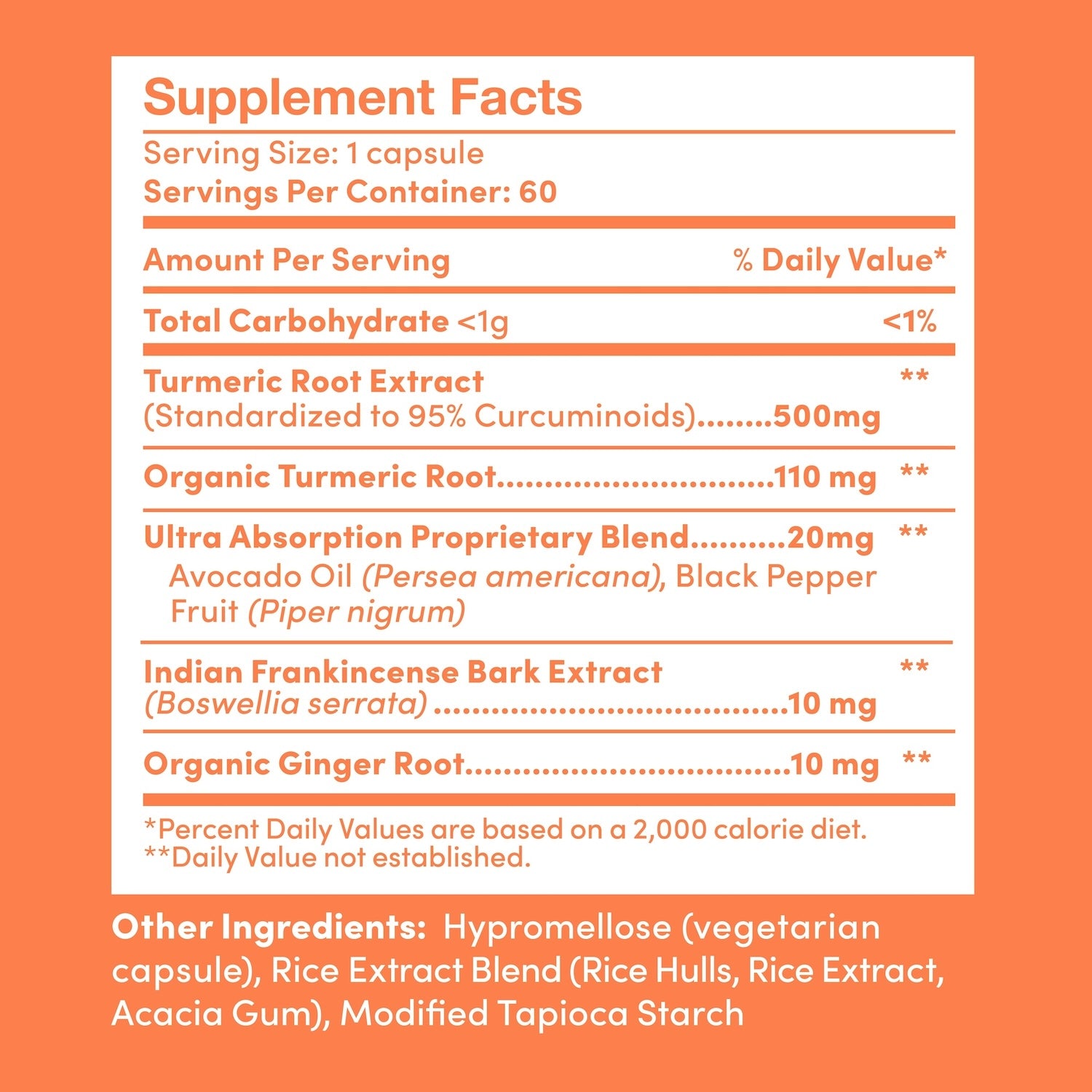Premium Curcumin Turmeric