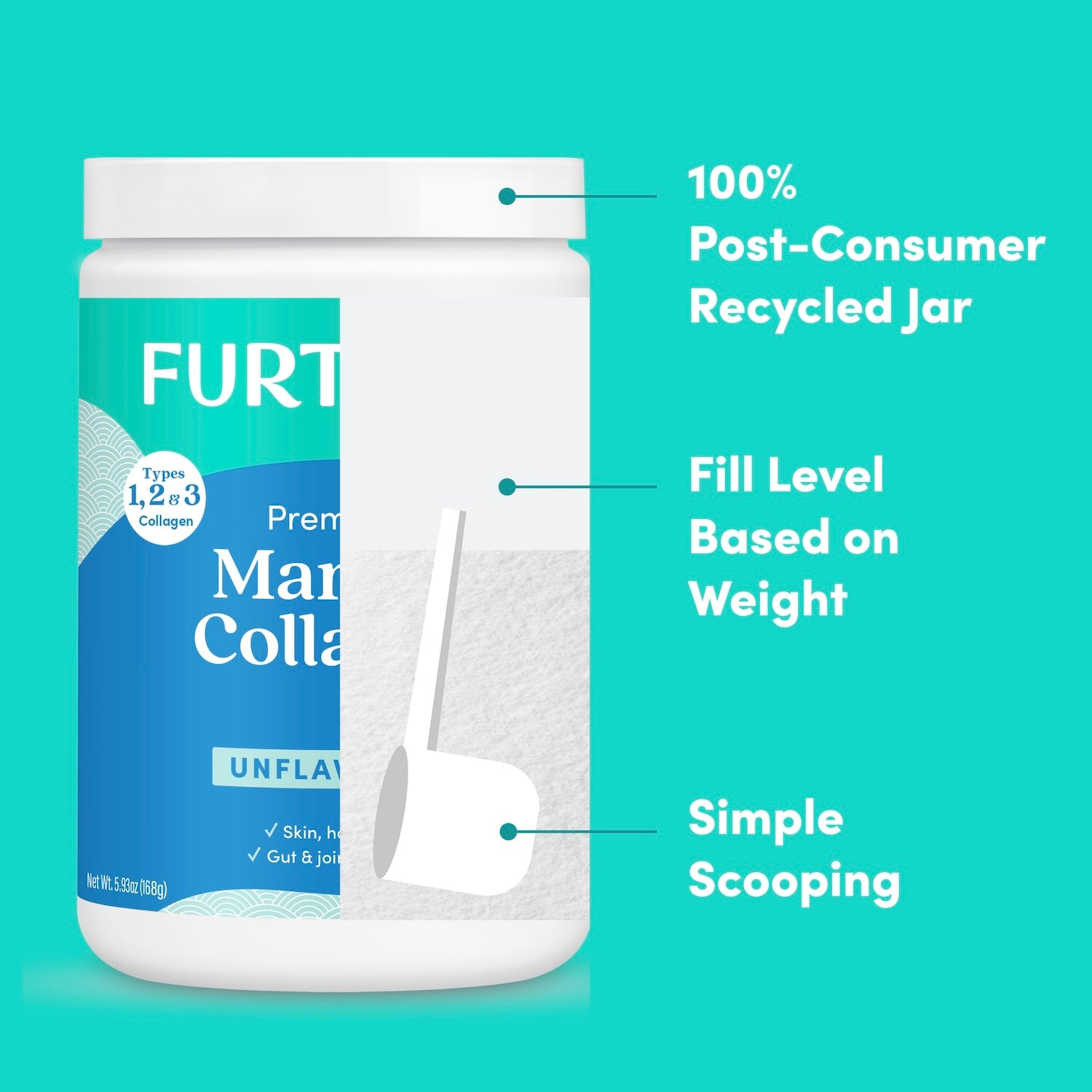 Unflavored Marine Collagen Powder