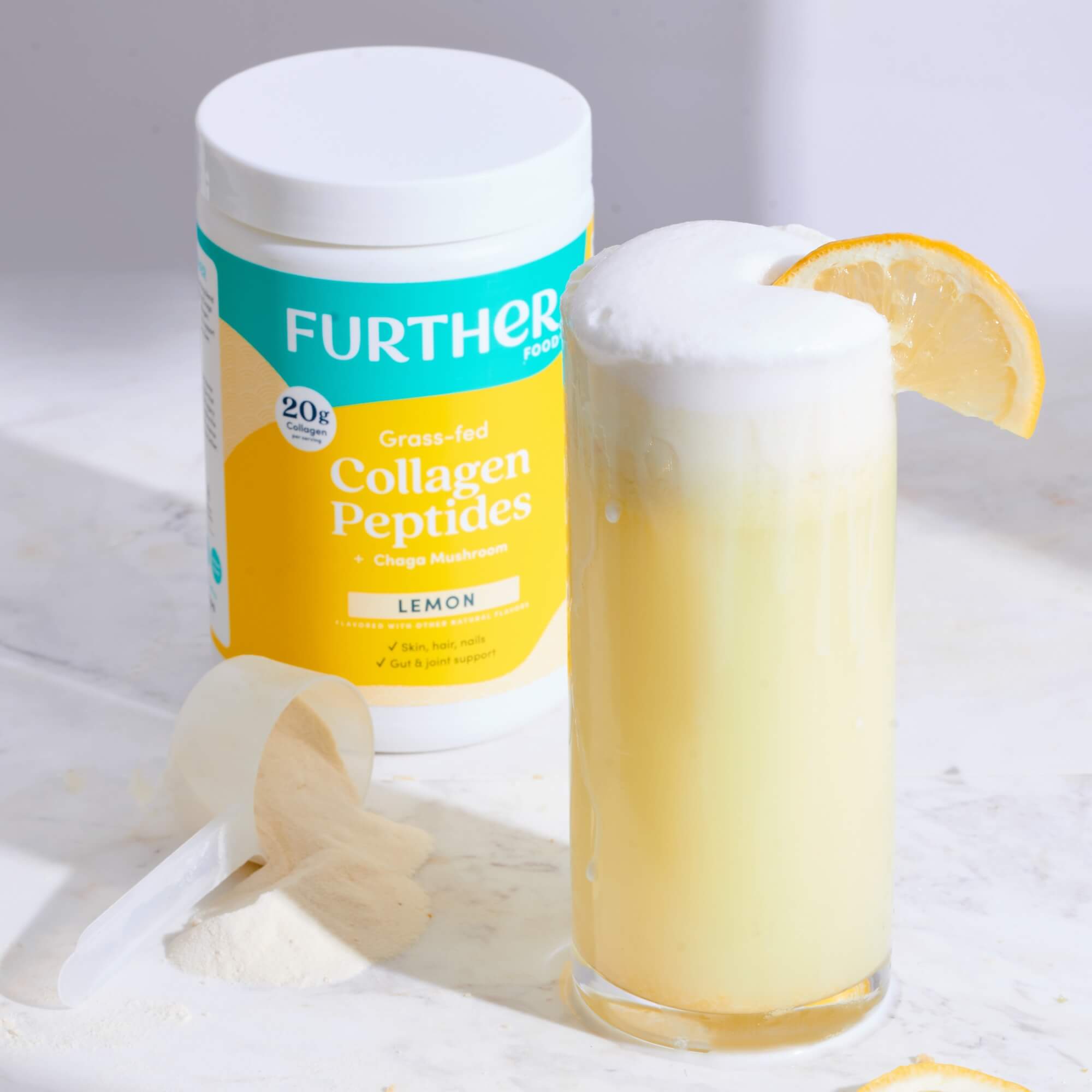 Lemon Collagen Powder