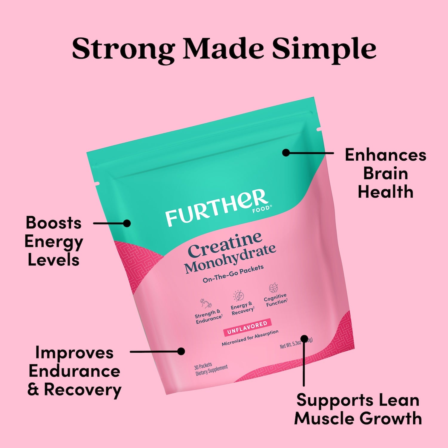 Creatine Monohydrate Stick Packs