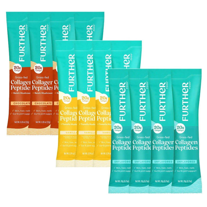 Collagen Stick Pack Bundle - 12 ct. | Further Food