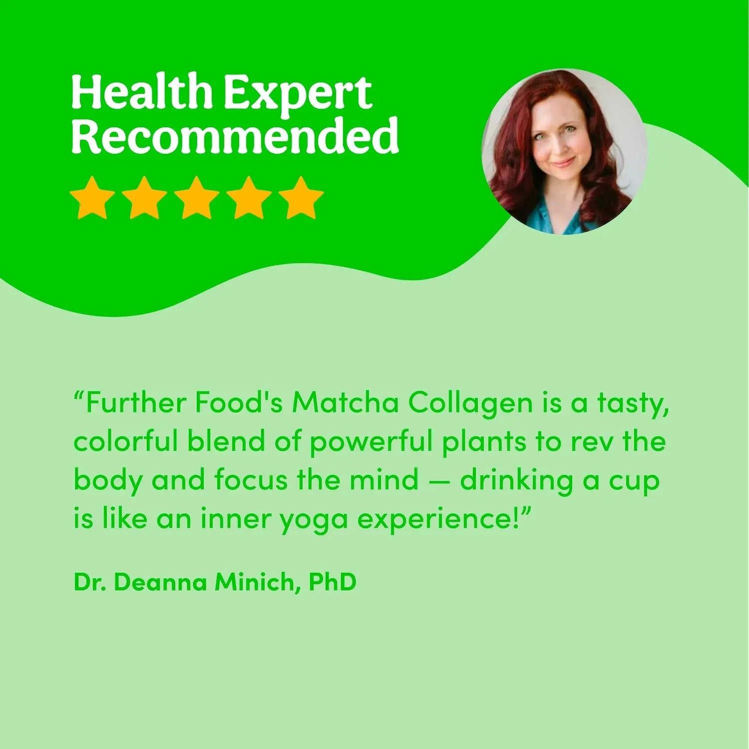 Matcha Collagen Peptides Powder | Further Food