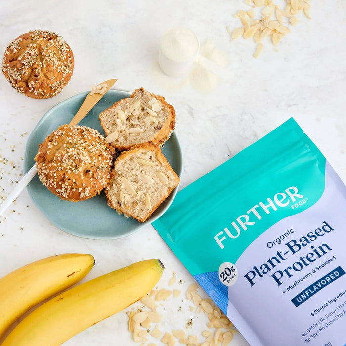 Unflavored Plant-Based Protein - Further Food. Organic pea-protein
