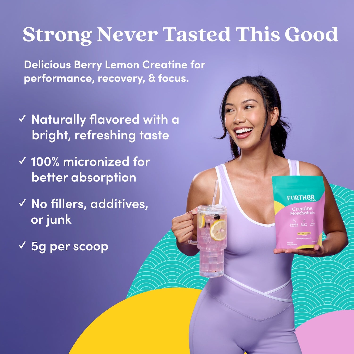 Berry Lemon Creatine Monohydrate