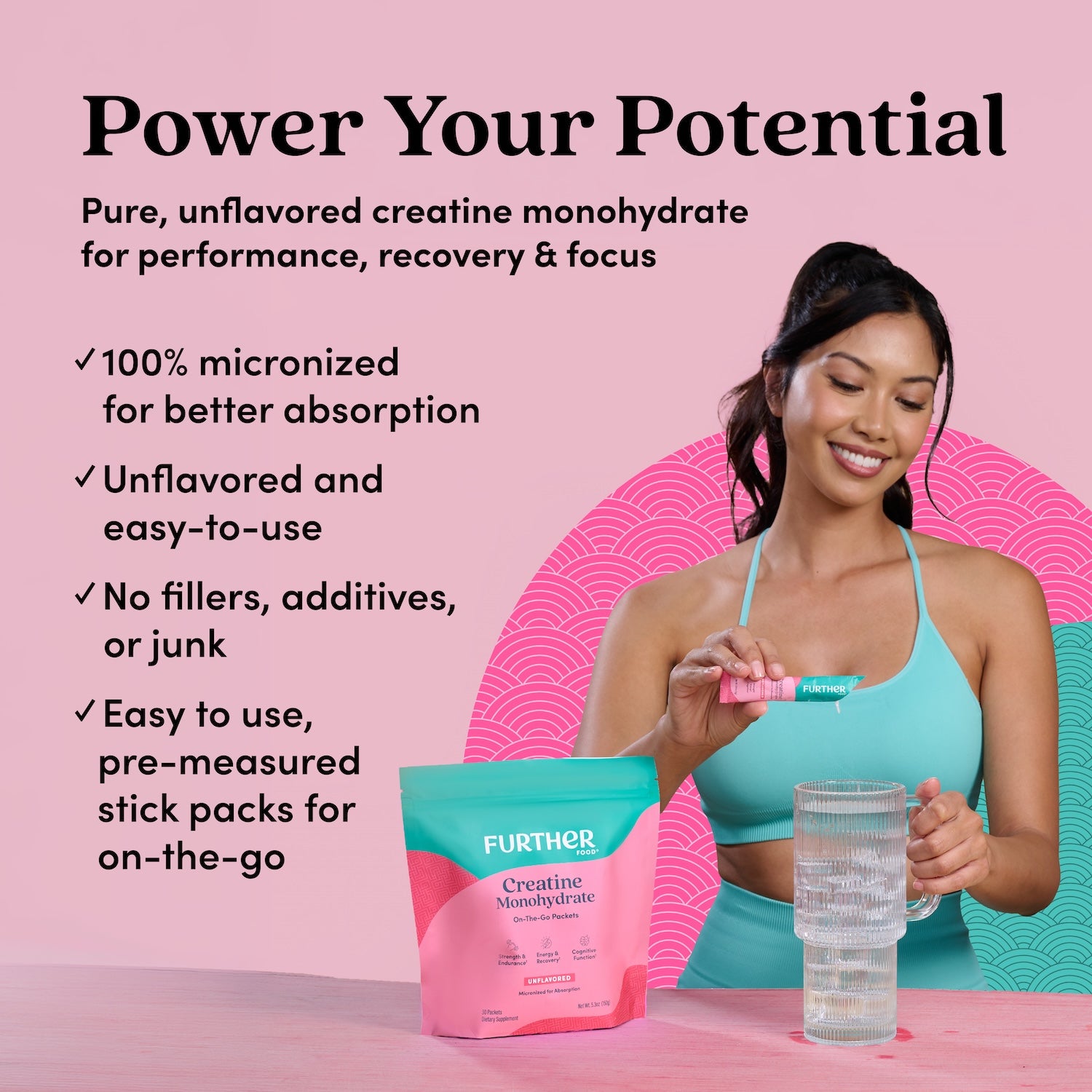 Creatine Monohydrate Stick Packs