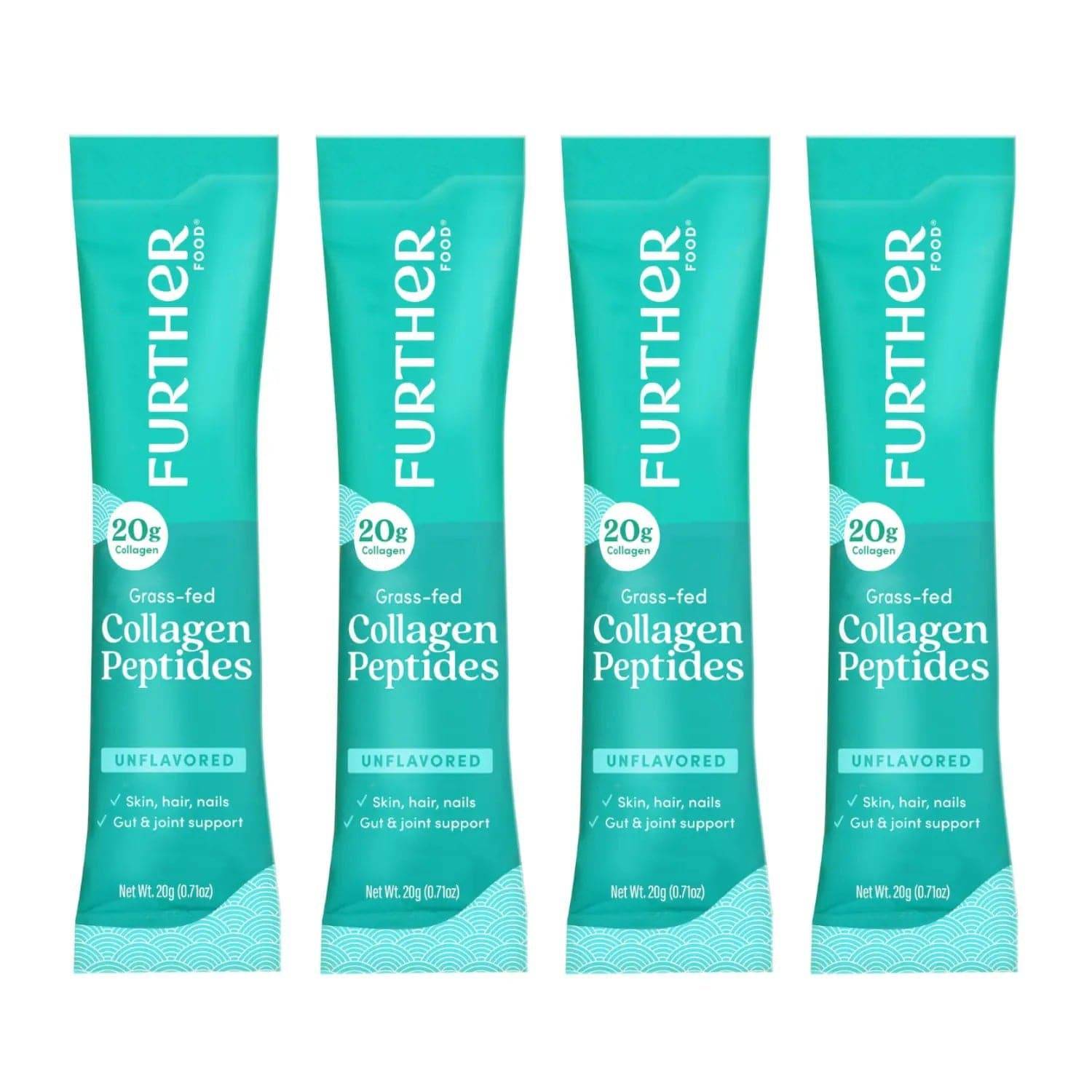 Unflavored Collagen Sampler Pack (4 ct.) | Further Food