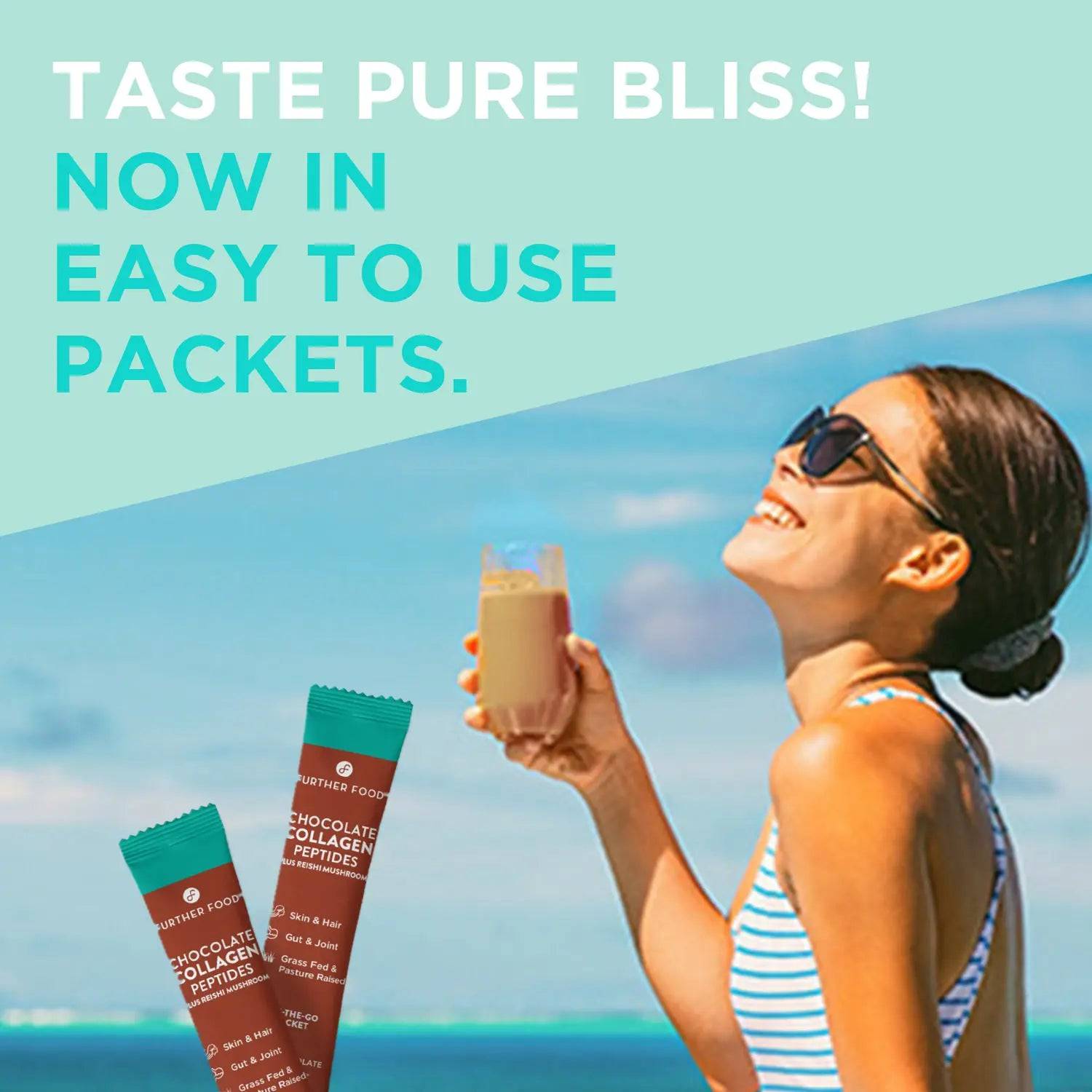 Chocolate Collagen Sampler Pack (5 Stick Packets)